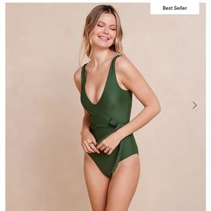 Summersalt perfect wrap one piece in Olive